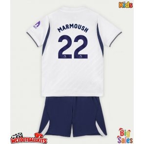 Tottenham Hotspur Omar Marmoush #22 Replica Home Stadium Kit for Kids 2026-27 Short Sleeve (+ pants)
